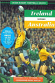 Ireland v Australia 1992 rugby  Programme
