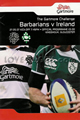 Ireland v Barbarians 2008 rugby  Programme