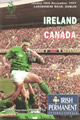 Ireland v Canada 1997 rugby  Programme