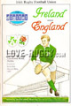 Ireland v England 1985 rugby  Programme