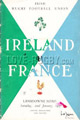 Ireland v France 1955 rugby  Programme