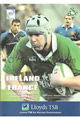 Ireland v France 2001 rugby  Programme
