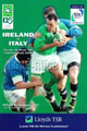 Ireland v Italy 2000 rugby  Programmes