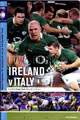Ireland v Italy 2010 rugby  Programme