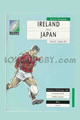 Ireland v Japan 1991 rugby  Programme