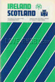 Ireland v Scotland 1976 rugby  Programme
