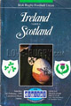 Ireland v Scotland 1990 rugby  Programme