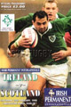 Ireland v Scotland 1996 rugby  Programme