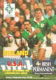 Ireland v USA 1994 rugby  Programmes