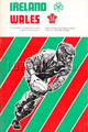 Ireland v Wales 1976 rugby  Programme