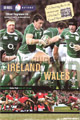 Ireland v Wales 2008 rugby  Programme