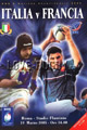 Italy v France 2005 rugby  Programme