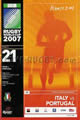 Italy v Portugal 2007 rugby  Programmes