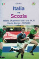 Italy v Scotland 1998 rugby  Programmes