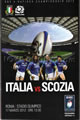 Italy v Scotland 2012 rugby  Programme