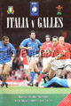 Italy v Wales 2003 rugby  Programme