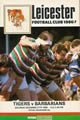 Leicester v Barbarians 1986 rugby  Programme