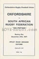 Oxfordshire Proteas 1971 memorabilia