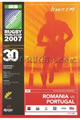 Romania v Portugal 2007 rugby  Programmes