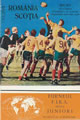 Romania v Scotland 1986 rugby  Programme