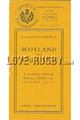 Scotland v England 1921 rugby  Programmes