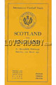 Scotland v England 1931 rugby  Programmes