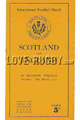 Scotland v England 1933 rugby  Programme