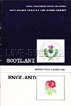 Scotland v England 1966 rugby  Programme