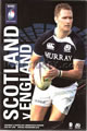 Scotland v England 2010 rugby  Programme