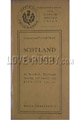 Scotland v France 1923 rugby  Programmes