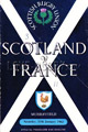 Scotland v France 1962 rugby  Programme