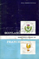 Scotland v France 1966 rugby  Programmes