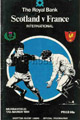 Scotland v France 1984 rugby  Programme