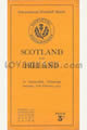 Scotland v Ireland 1932 rugby  Programme
