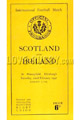 Scotland v Ireland 1947 rugby  Programme