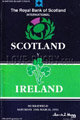 Scotland v Ireland 1991 rugby  Programmes