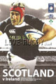 Scotland v Ireland 2011 rugby  Programme