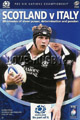 Scotland v Italy 2005 rugby  Programme