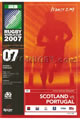 Scotland v Portugal 2007 rugby  Programmes