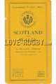Scotland v Wales 1926 rugby  Programmes