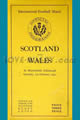 Scotland v Wales 1930 rugby  Programmes