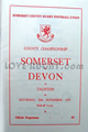 Somerset Devon 1970 memorabilia