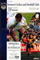 Swansea v Australia 1992 rugby  Programme