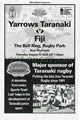 Taranaki Fiji 1998 memorabilia
