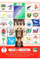 Wales v Argentina 1999 rugby  Programme