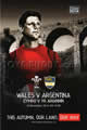 Wales Argentina 2012 memorabilia