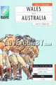 Wales v Australia 1991 rugby  Programme