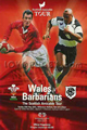 Wales v Barbarians 2001 rugby  Programme