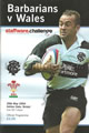 Wales v Barbarians 2004 rugby  Programmes