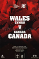 Wales v Canada 2006 rugby  Programmes